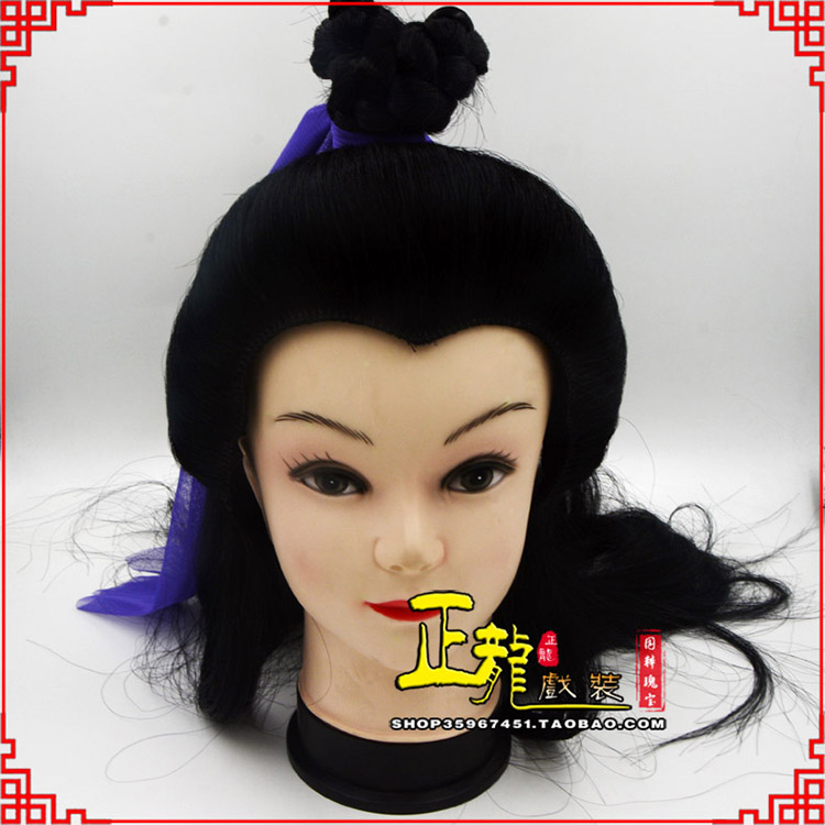 白朗小生头套董永头套古装假发青年头套