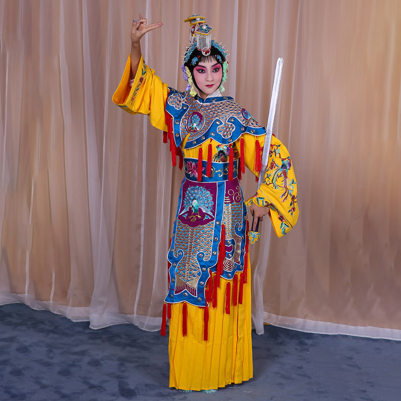 白朗霸王别姬虞姬服 软绉别姬服