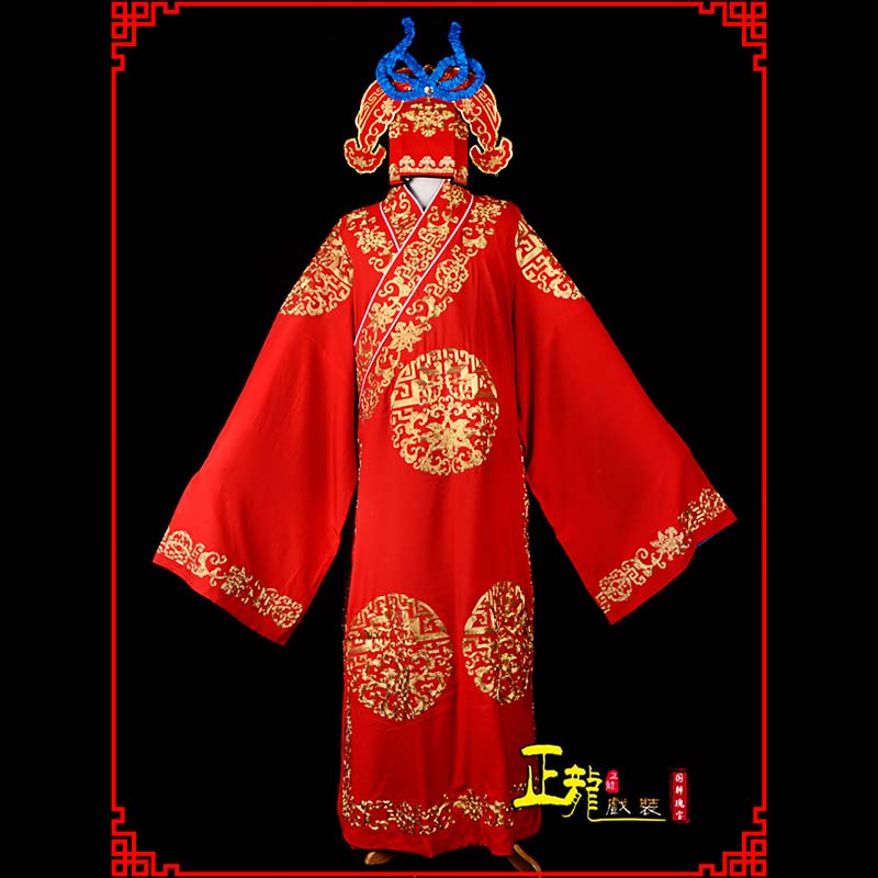 白朗武生服装软绉全金武生衣